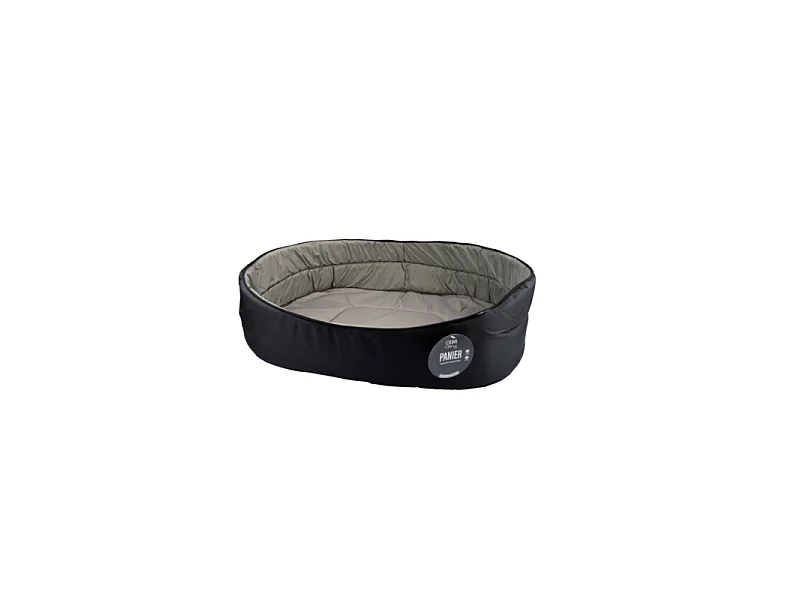 Panier Ovale pour Chien & Chat "Essentiel" 60cm Noir