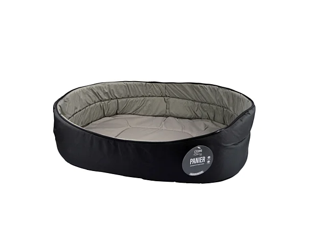 Panier Ovale pour Chien & Chat "Essentiel" 60cm Noir