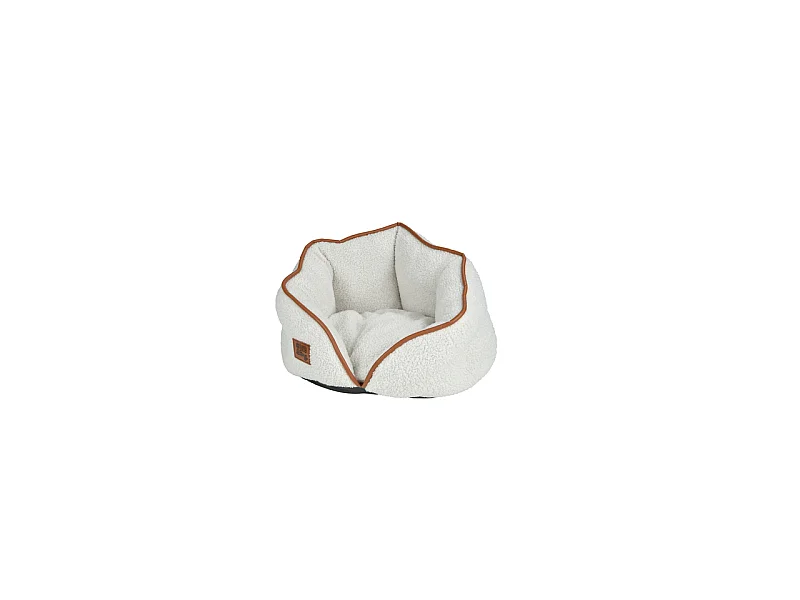 Panier pour Chien & Chat "Wooly" 40cm Écru