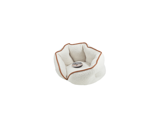 vente unique Panier pour Chien & Chat "Wooly" 40cm Écru