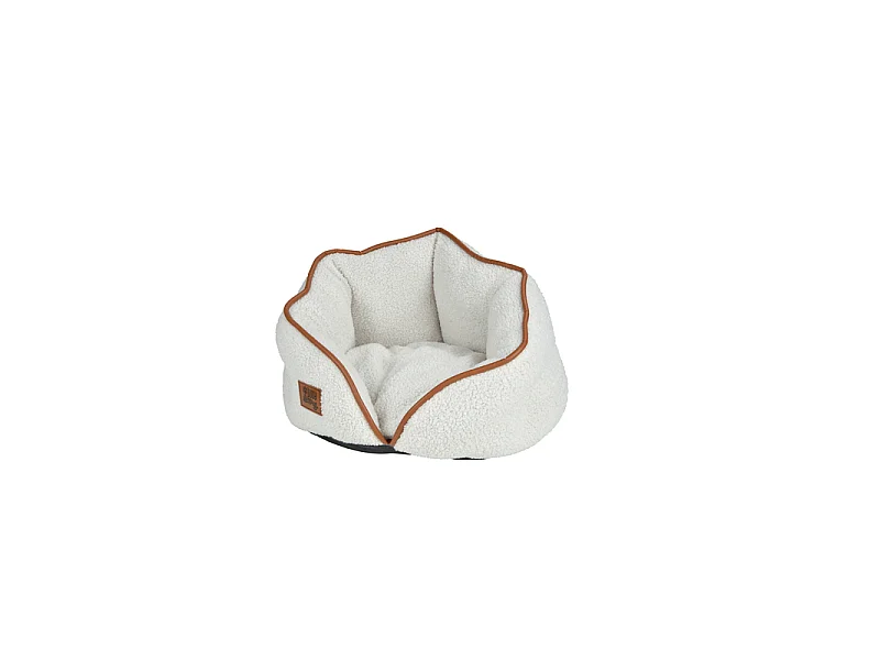 Panier pour Chien & Chat "Wooly" 40cm Écru