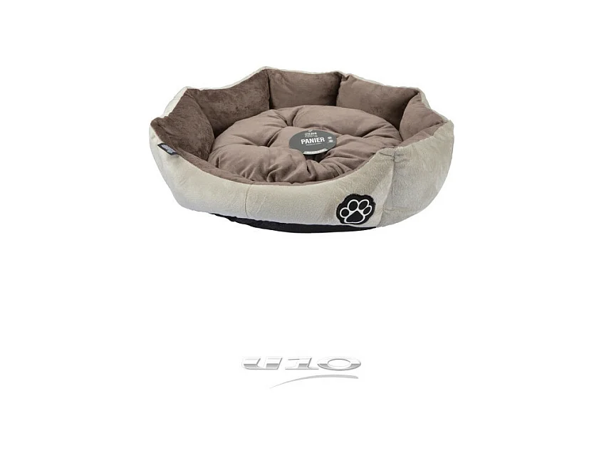 Panier Rond pour Chien & Chat "Patchy" 50cm Noisette