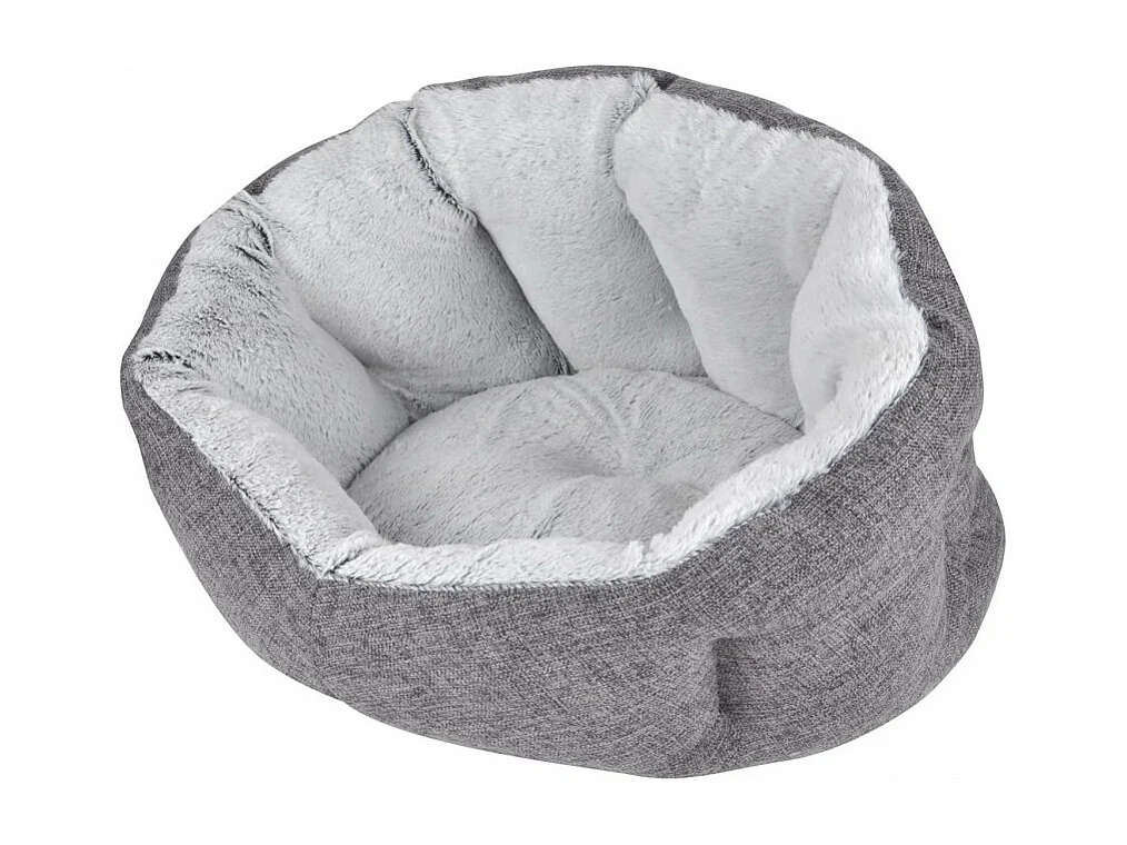 Panier Rond pour Chien & Chat "Cocoon" 50cm Anthracite