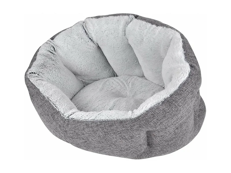 Panier Rond pour Chien & Chat "Cocoon" 50cm Anthracite