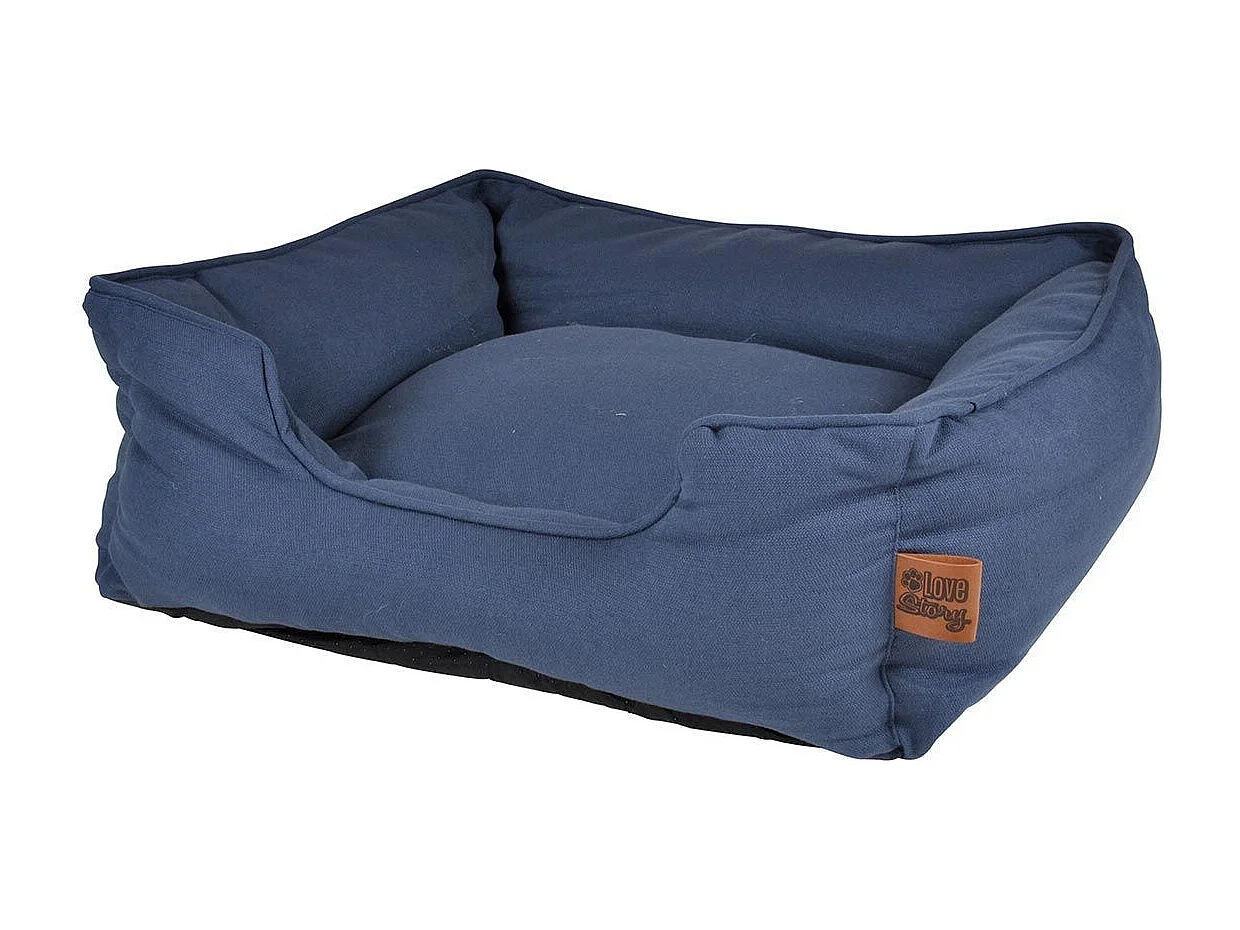 Panier pour Chien & Chat "Terrazzo" 55cm Bleu Indigo