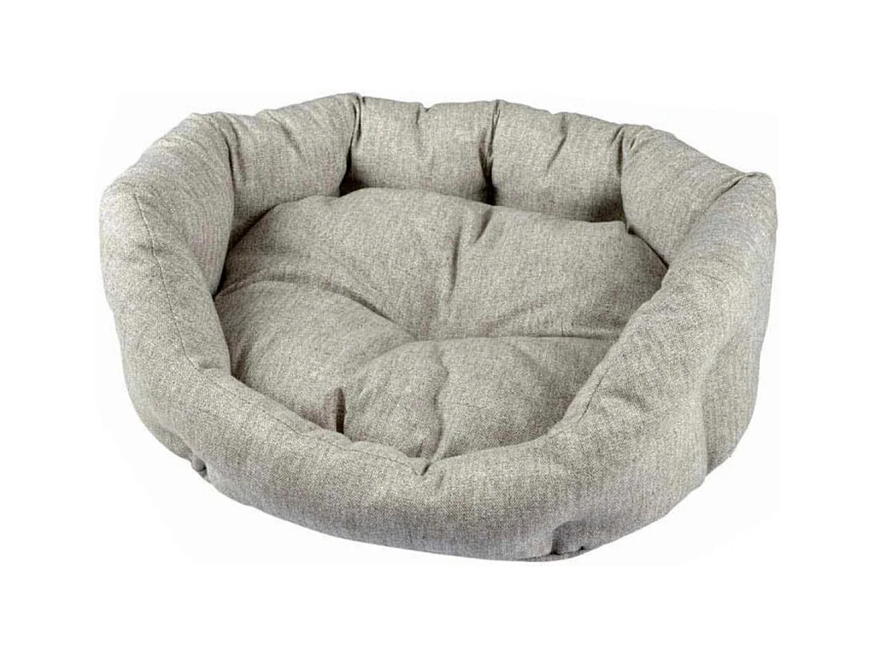 Panier Rond pour Chien & Chat "Eco Blu" 55cm Lin