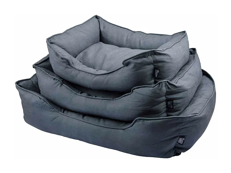 Lot de 3 Paniers pour Chien & Chat "Softy" 73cm Charbon