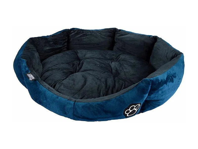 Panier Rond pour Chien & Chat "Patchy" 50cm Émeraude