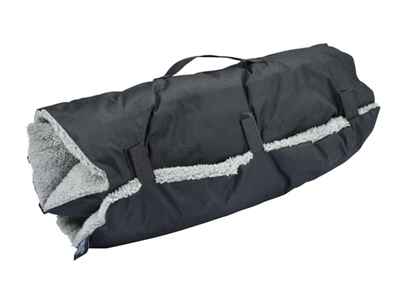 Matelas de Voyage pour Chien "Anti-Tâches" 80cm Noir