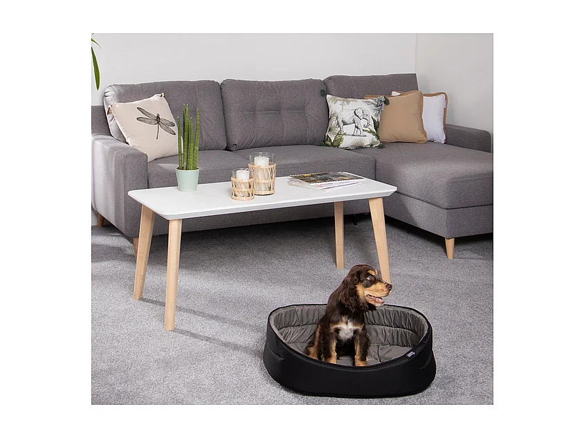 Panier Ovale pour Chien & Chat "Essentiel" 50cm Noir