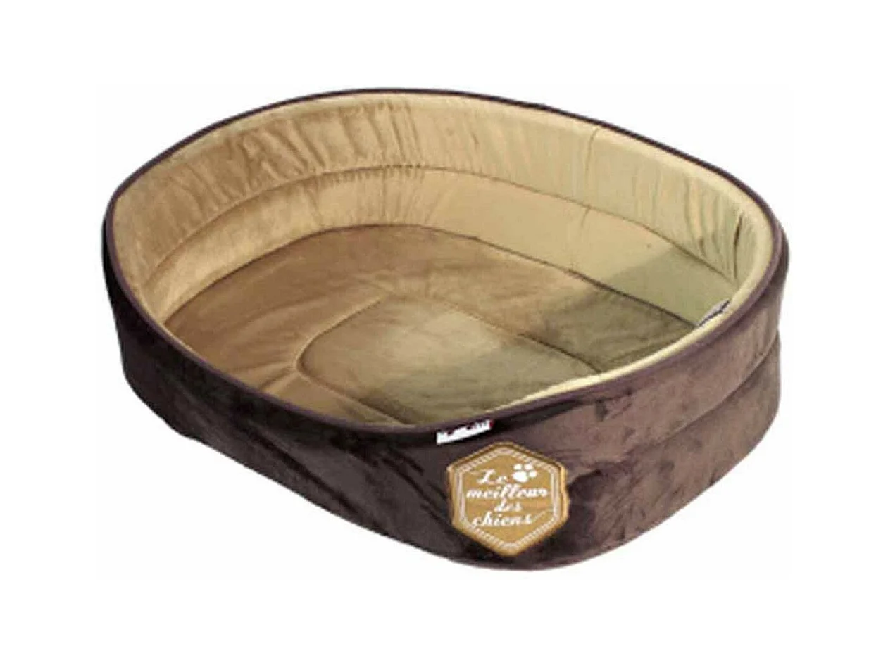 Panier pour Chien & Chat "Patchy" 55cm Chocolat