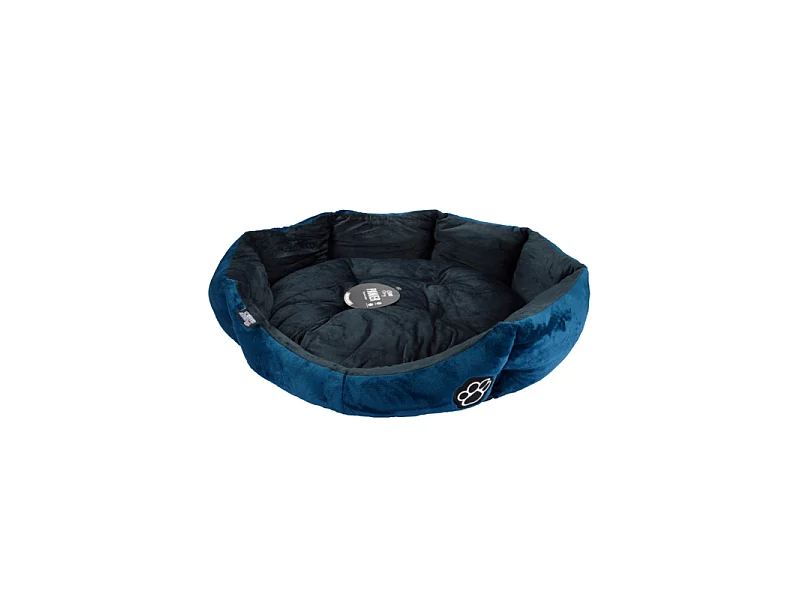 Panier Rond pour Chien & Chat "Patchy" 60cm Émeraude