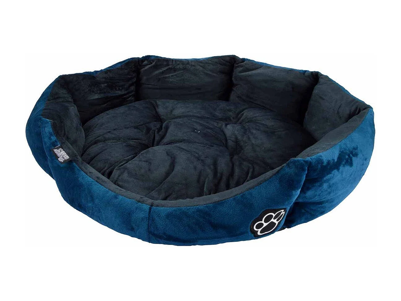 Panier Rond pour Chien & Chat "Patchy" 60cm Émeraude