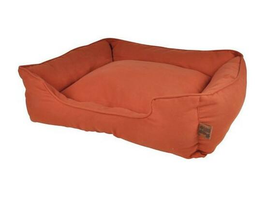 vente unique Panier Rectangle pour animaux "Terrazzo" - Orange - L 55 x l 50 x H 20 cm