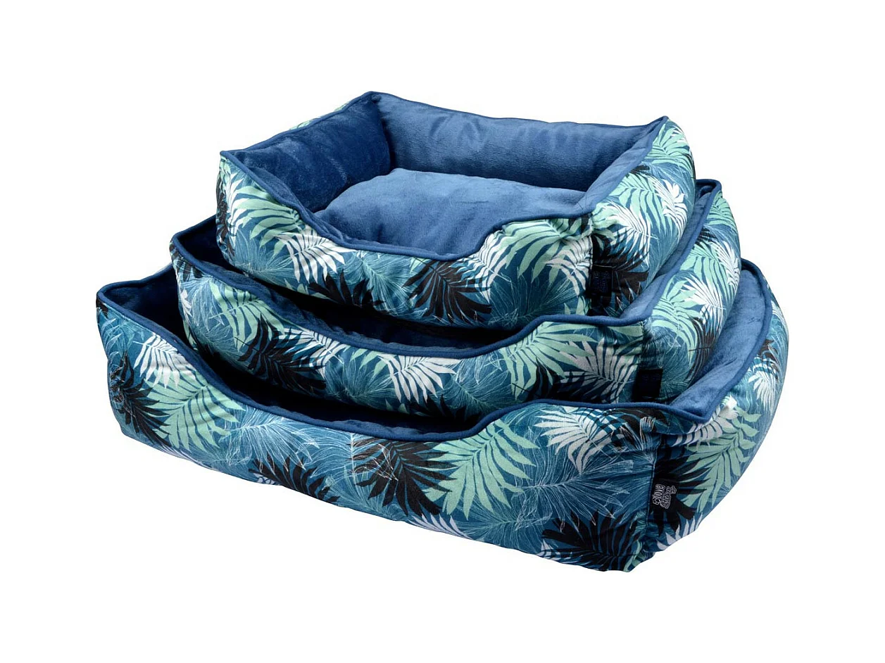 Lot de 3 Paniers pour Chien & Chat "Eden" 73cm Bleu
