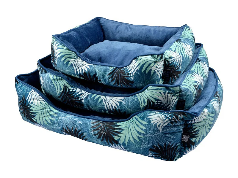 Lot de 3 Paniers pour Chien & Chat "Eden" 73cm Bleu