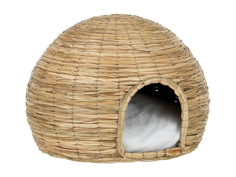 Panier & Coussin pour Chat "Yumi" 47cm Naturel