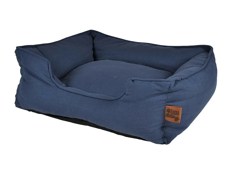 Panier pour Chien & Chat "Terrazzo" 75cm Bleu Indigo