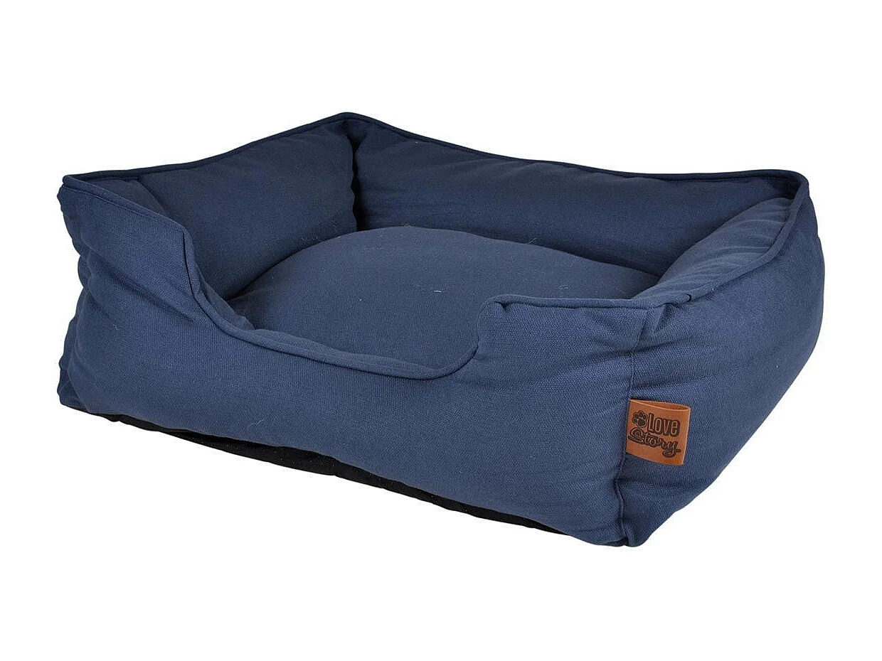 Panier pour Chien & Chat "Terrazzo" 75cm Bleu Indigo