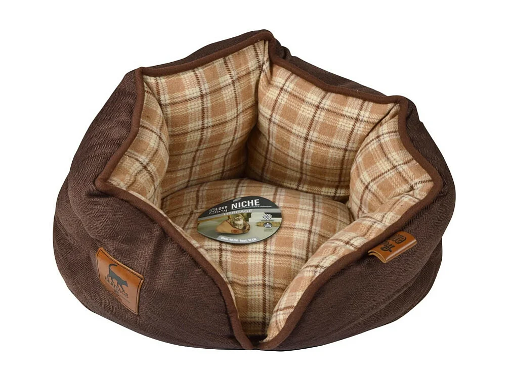 Panier pour Chien & Chat "Héritage" 40cm Noisette