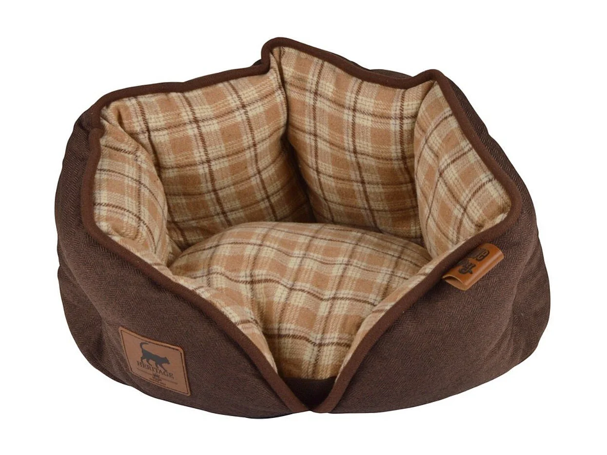 Panier pour Chien & Chat "Héritage" 40cm Noisette