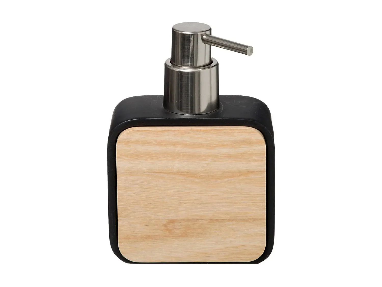 Distributeur de Savon Design "Natureo" 14cm Noir