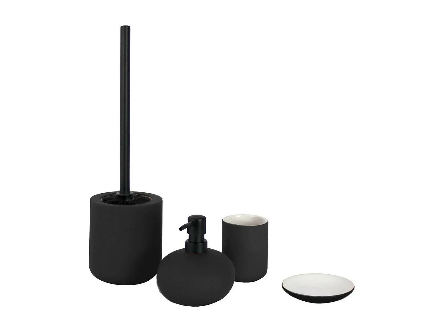 Distributeur de Savon "Mambo" 12cm Noir