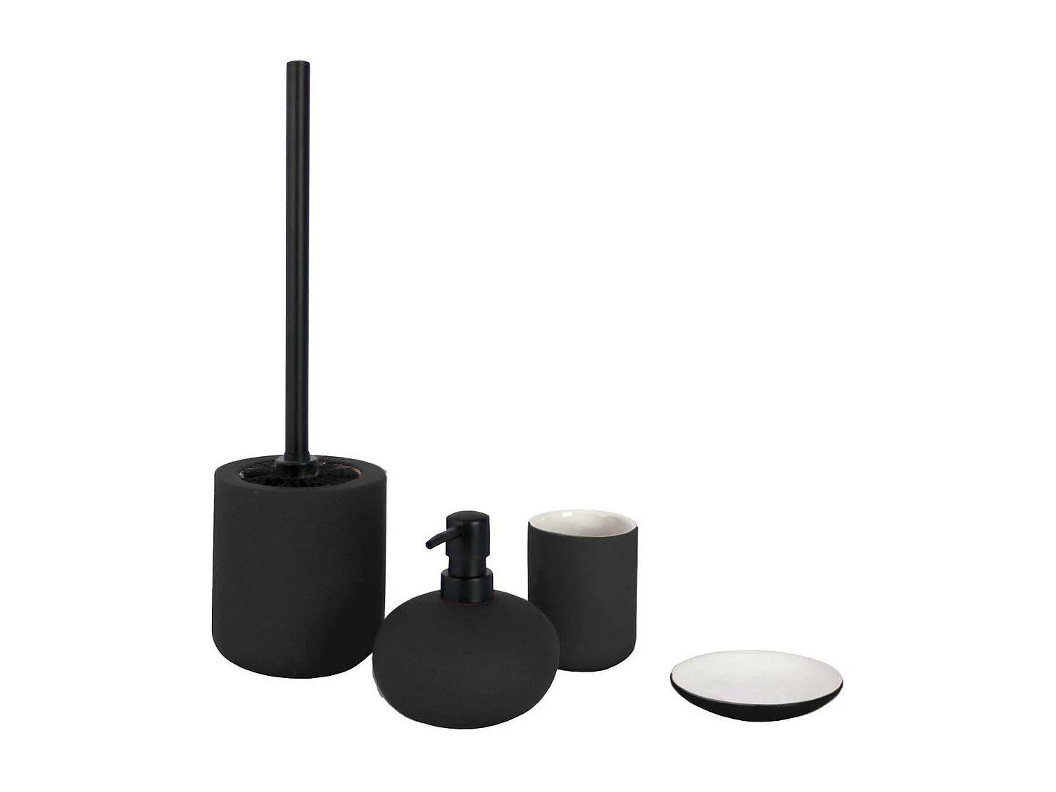 Distributeur de Savon "Mambo" 12cm Noir