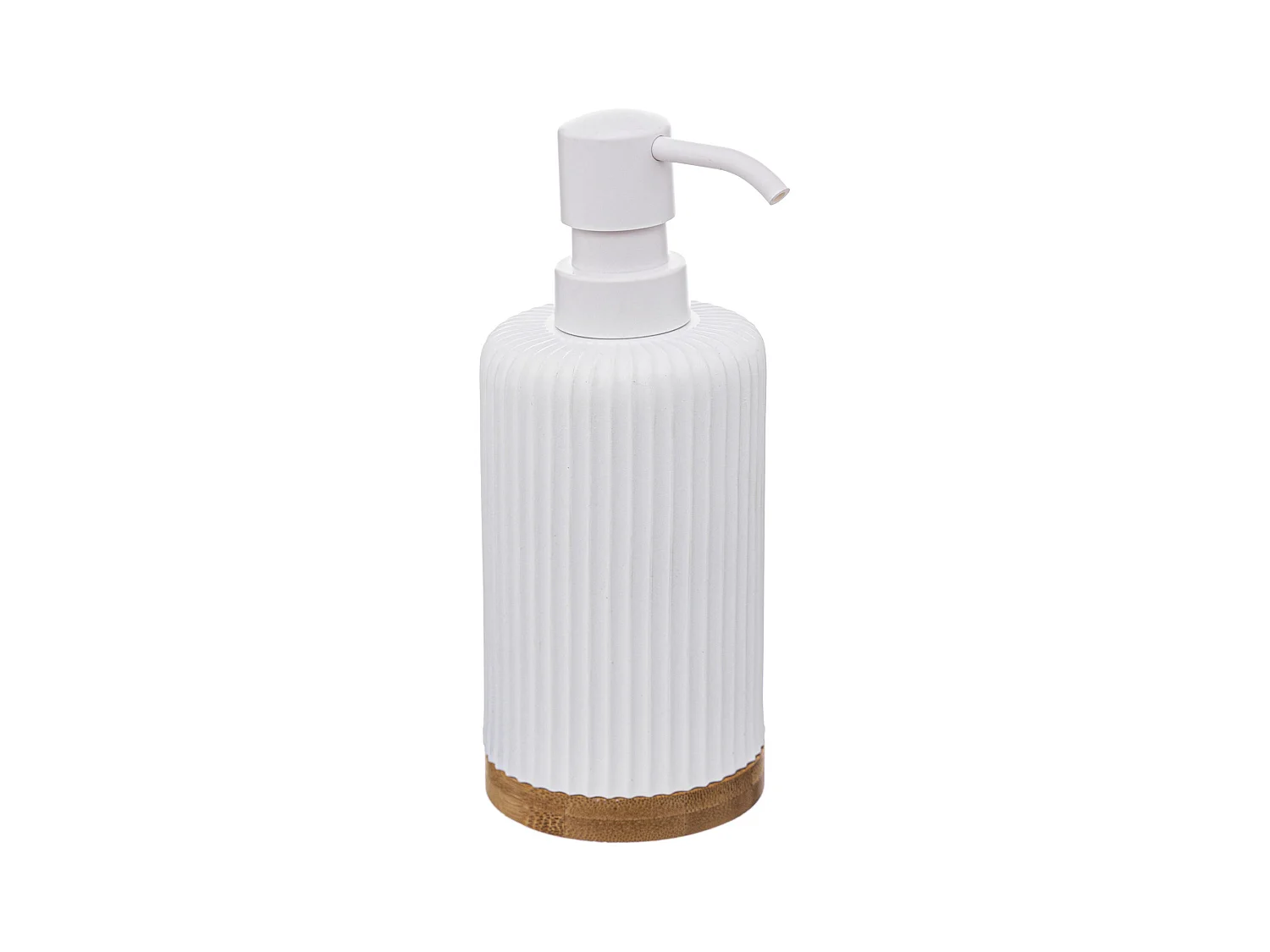 Distributeur de Savon "Natureo" 19cm Blanc