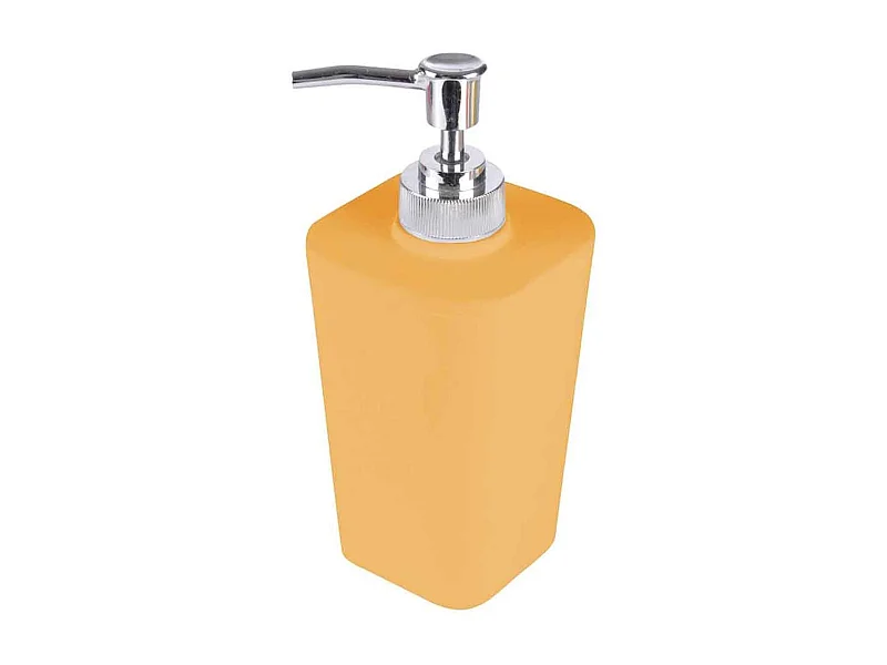 Distributeur de Savon Soft Touch "Vitamine" 18cm Ocre