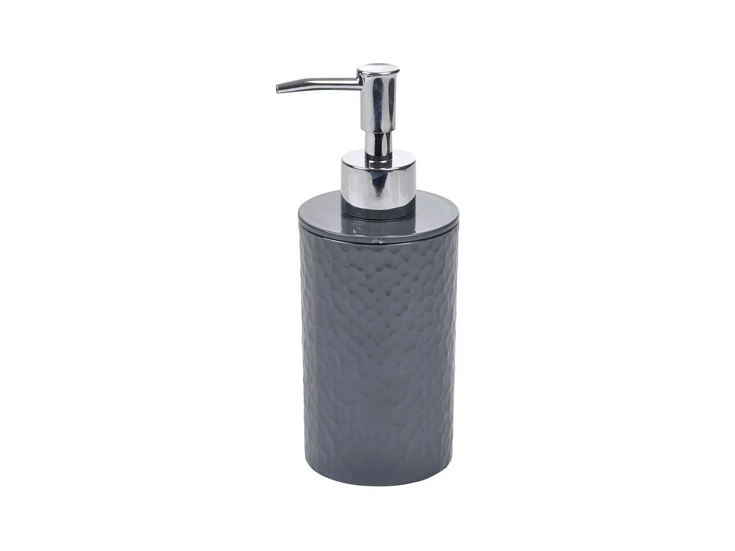 Distributeur de Savon Martelé "Urban" 19cm Anthracite