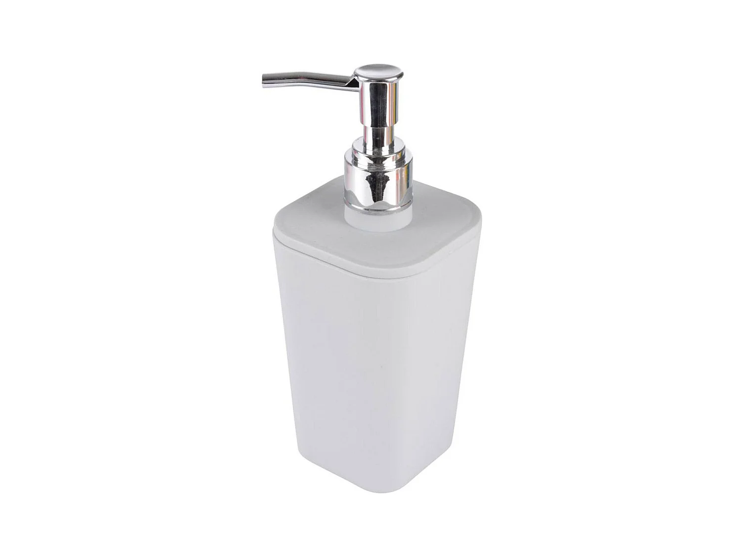 Distributeur de Savon Soft Touch "Vitamine II" 17cm Gris Clair