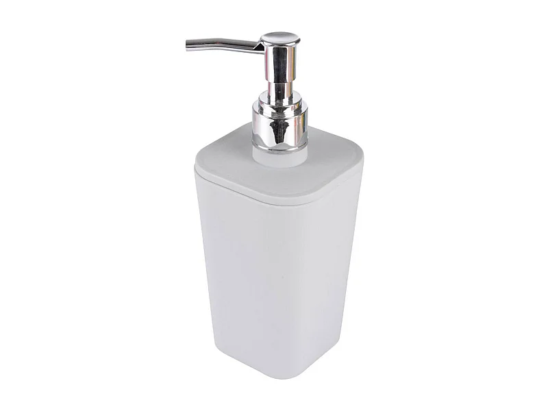 Distributeur de Savon Soft Touch "Vitamine II" 17cm Gris Clair