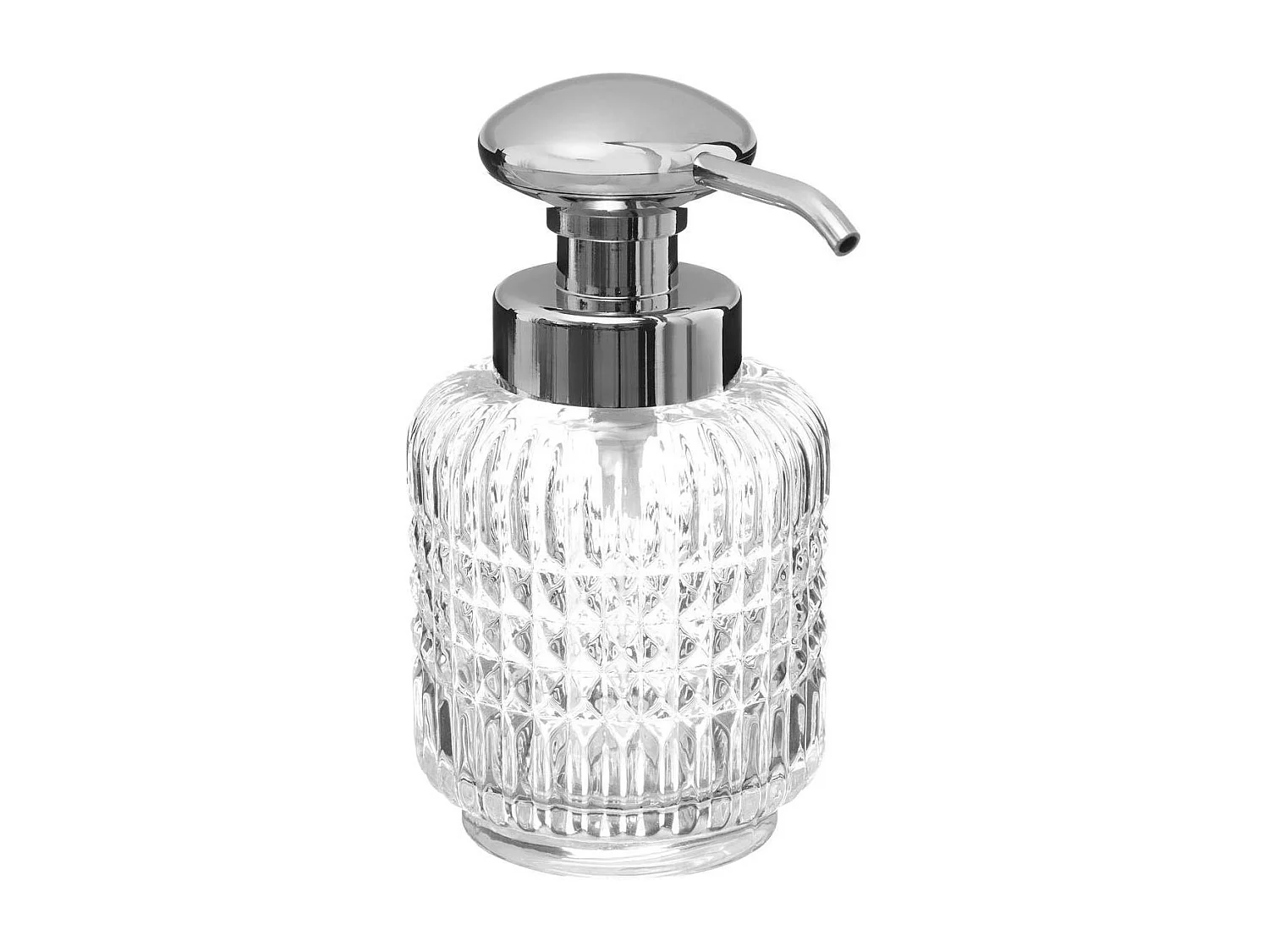 Distributeur de Savon "Precious" 15cm Transparent
