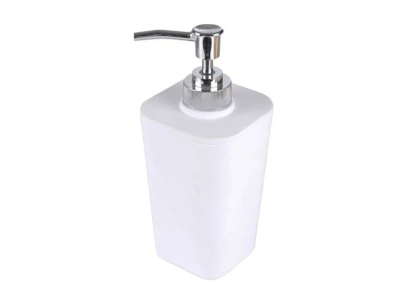 Distributeur de Savon Soft Touch "Vitamine II" 17cm Blanc