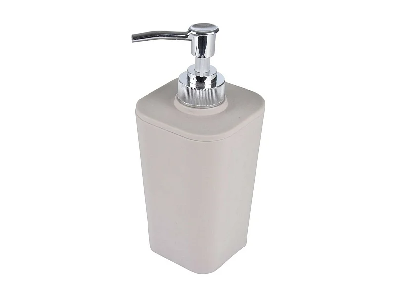 Distributeur de Savon Soft Touch "Vitamine II" 17cm Taupe