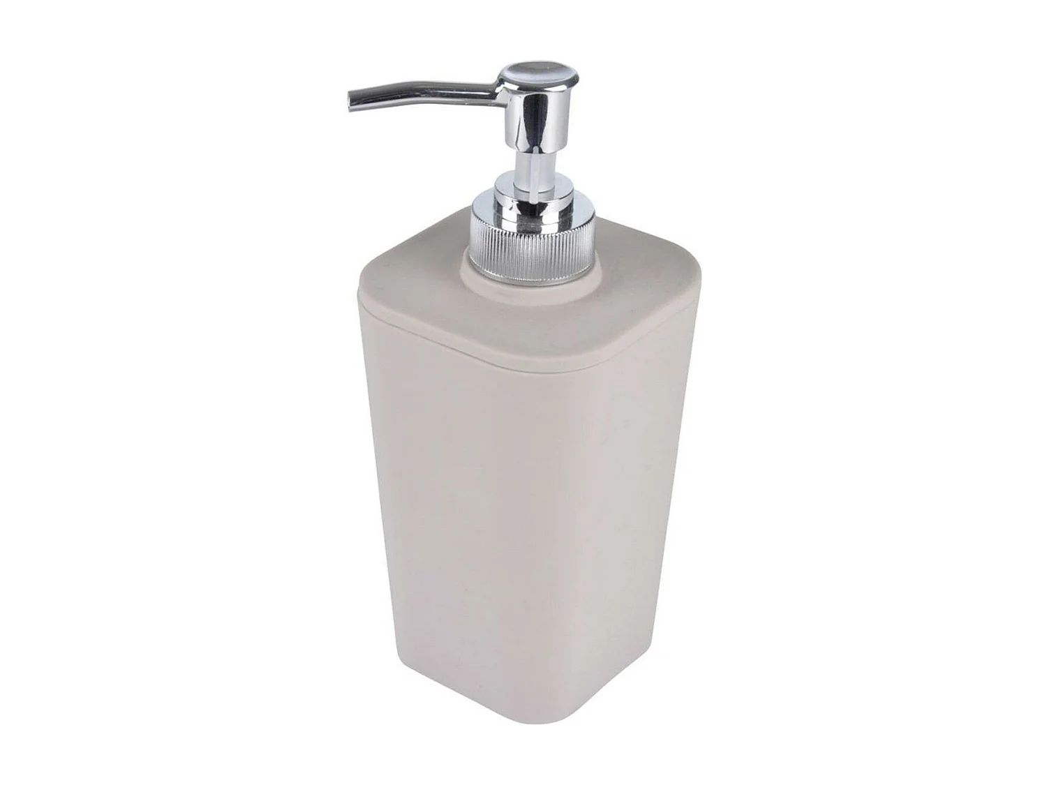 Distributeur de Savon Soft Touch "Vitamine II" 17cm Taupe