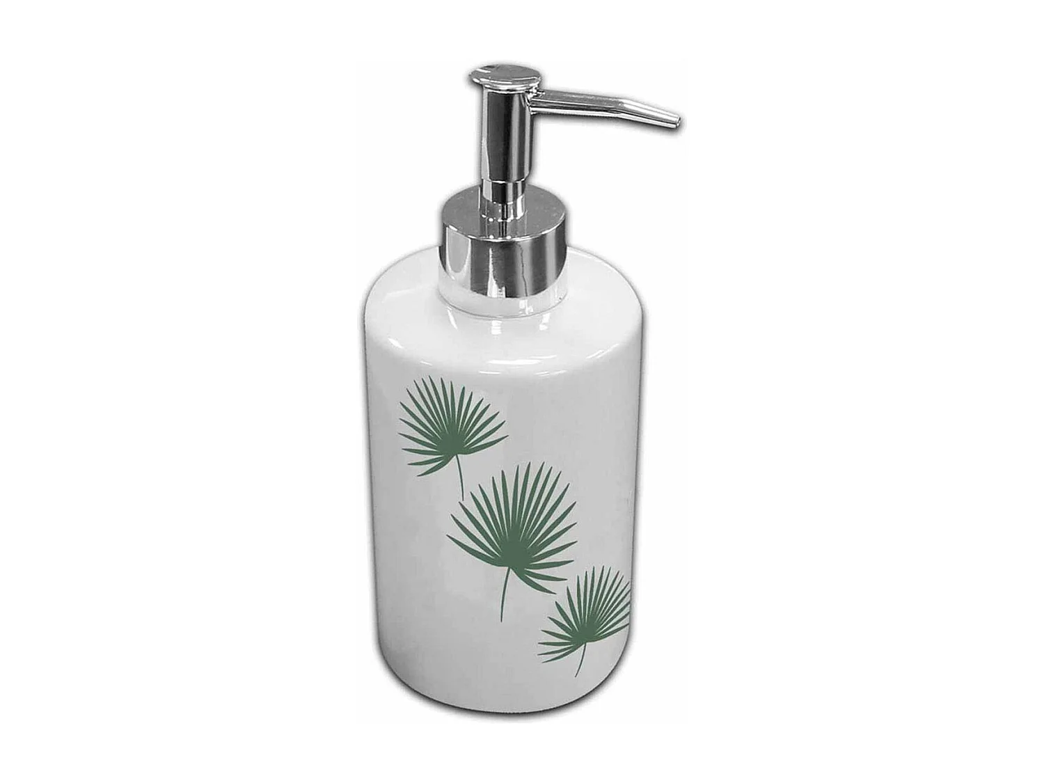 Distributeur de Savon "Jungly" 17cm Blanc