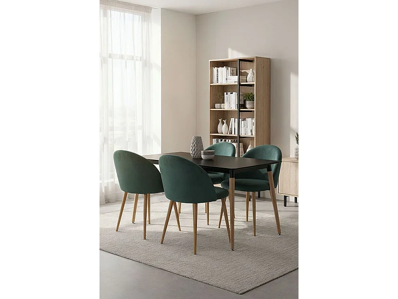 Packs Sillas Comedor - Pack 4 Sillas Vint Terciopelo - Verde