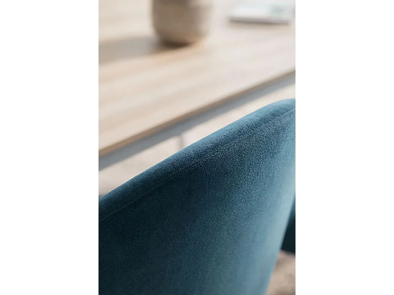 Packs Sillas Comedor - Pack 4 Sillas Vint Terciopelo - Azul