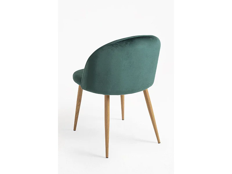 Packs Sillas Comedor - Pack 2 Sillas Vint Terciopelo - Verde