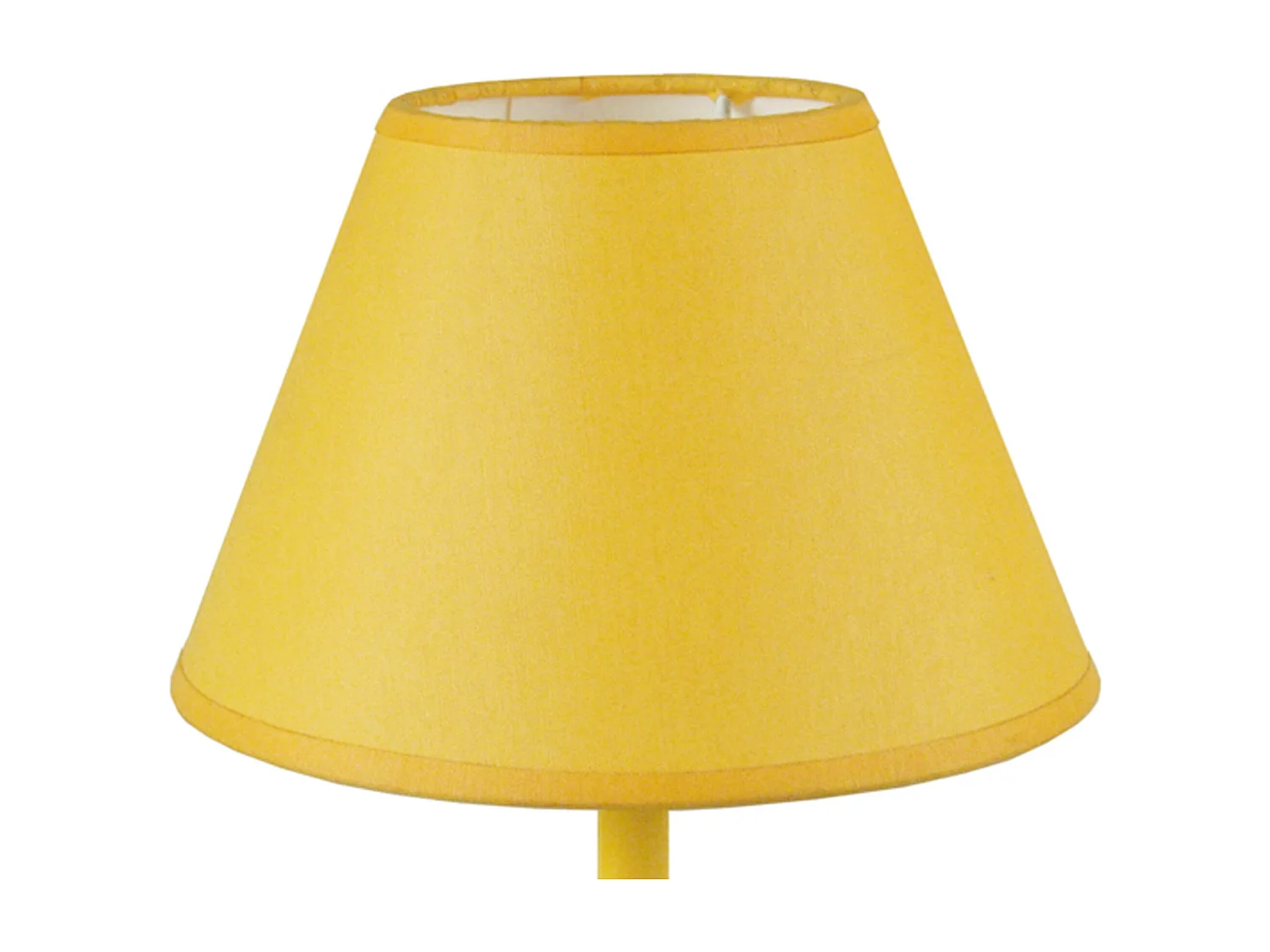 Lámpara de Mesa  TOSEL ,metal,AMARILLO,A39xD18xP18cm