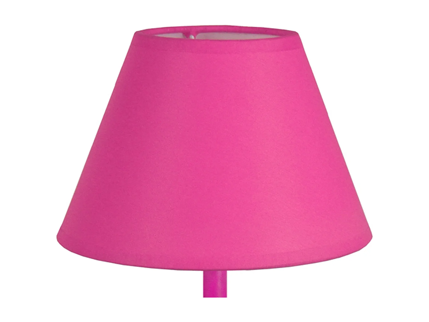 Lámpara de Mesa  TOSEL ,metal,Rosa ,A30xD18xP18cm