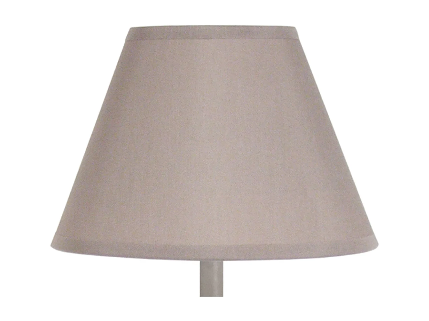 Abajur TOSEL EVRY LT2 tecido coluna cru D22 x  H62  cm