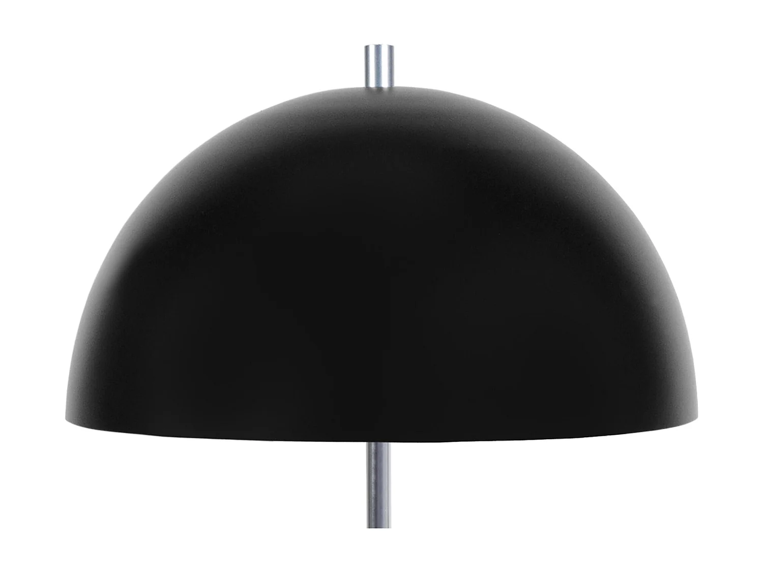 Lámpara de Mesa  TOSEL ,metal,Negro ,A56xD30xP30cm