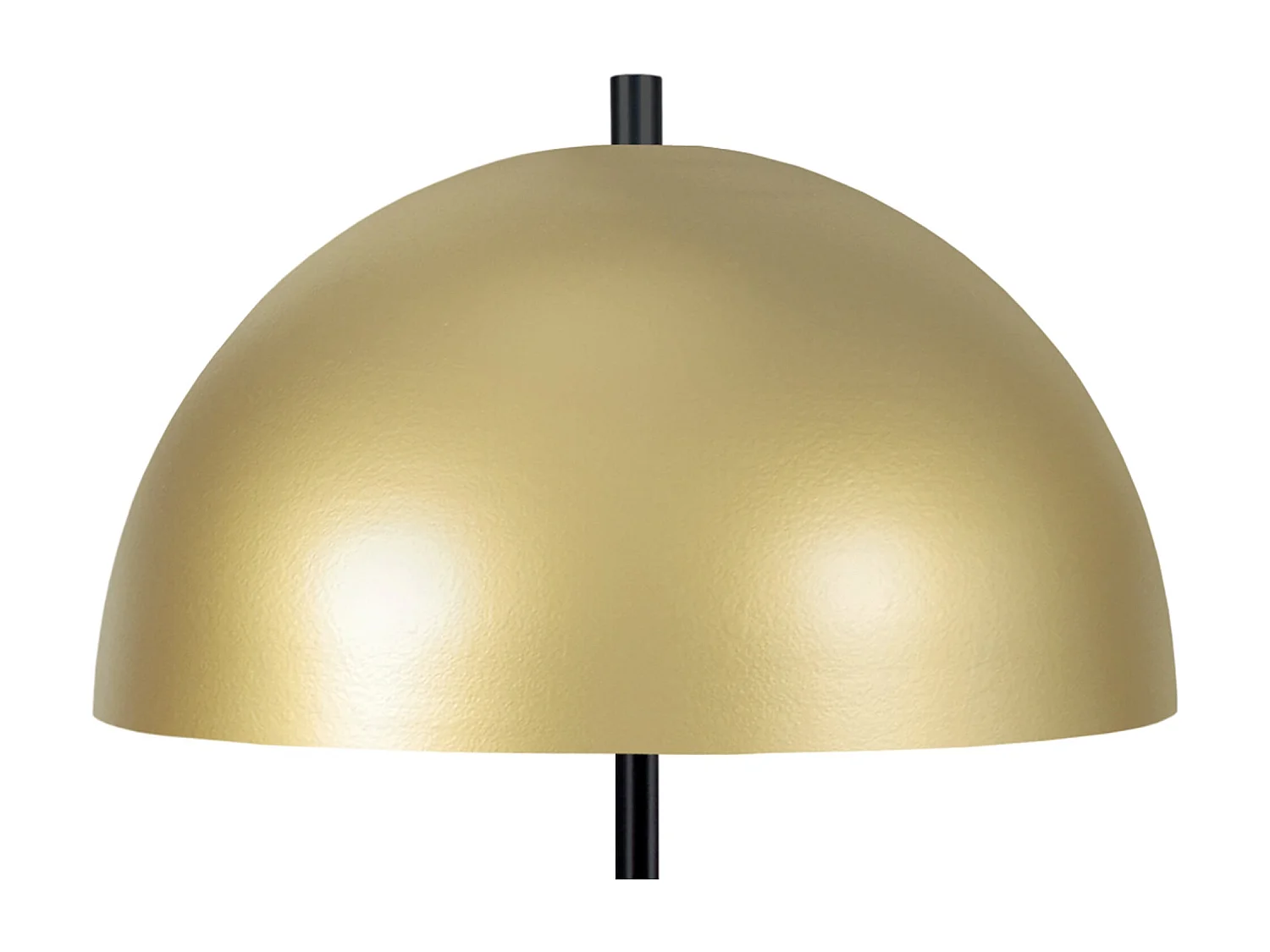 Lámpara de Mesa  TOSEL ,metal,Dorado ,A36xD30xP30cm