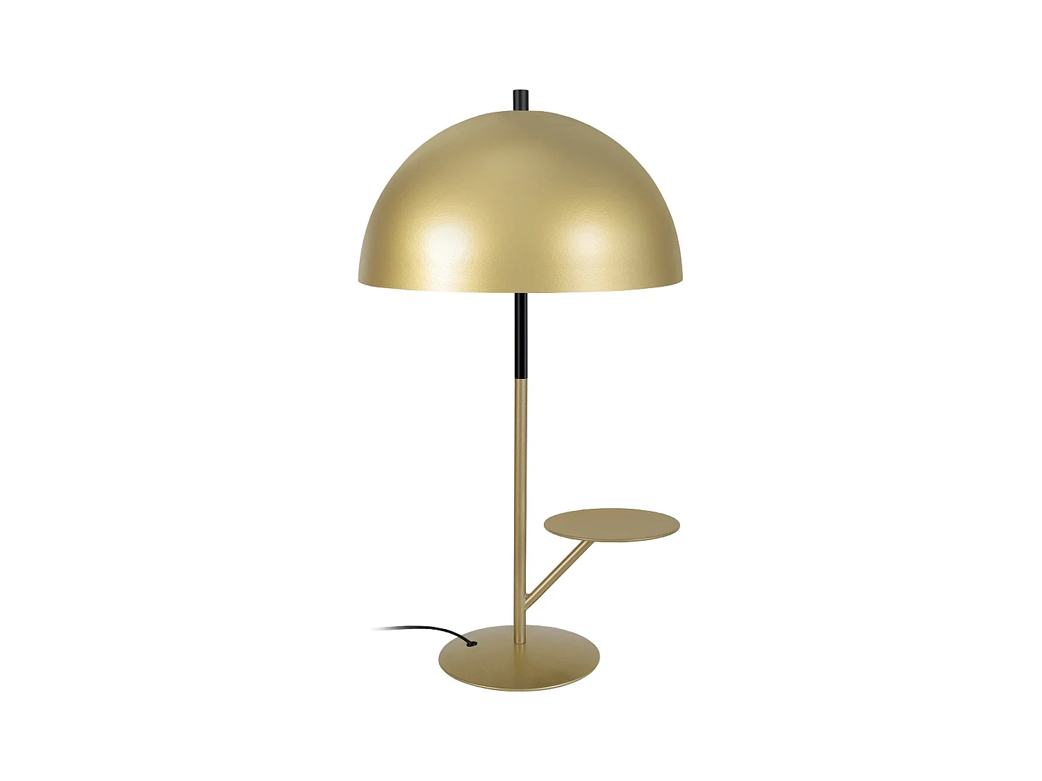 Lampe a Poser TOSEL ,métal,Doré ,H56xD30xP30cm