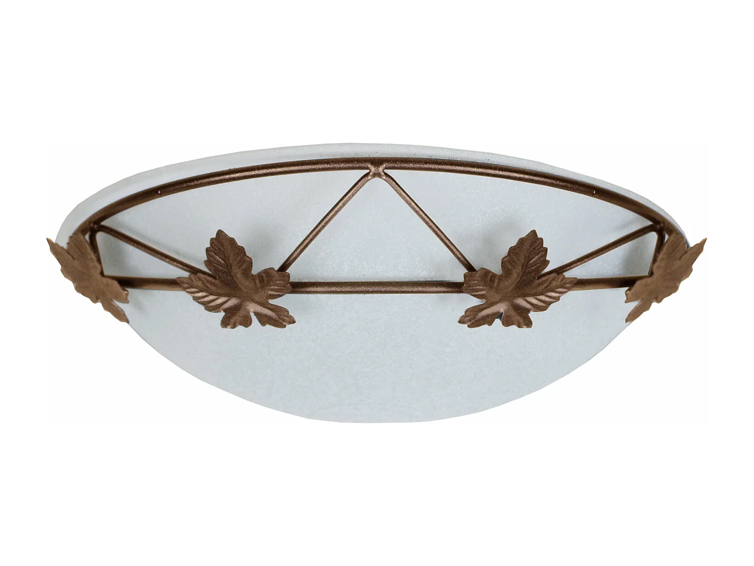 Applique 30cm. métal anthracite