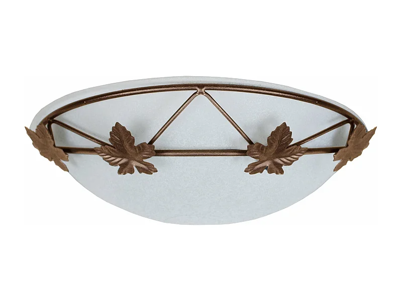 Applique 30cm. métal anthracite