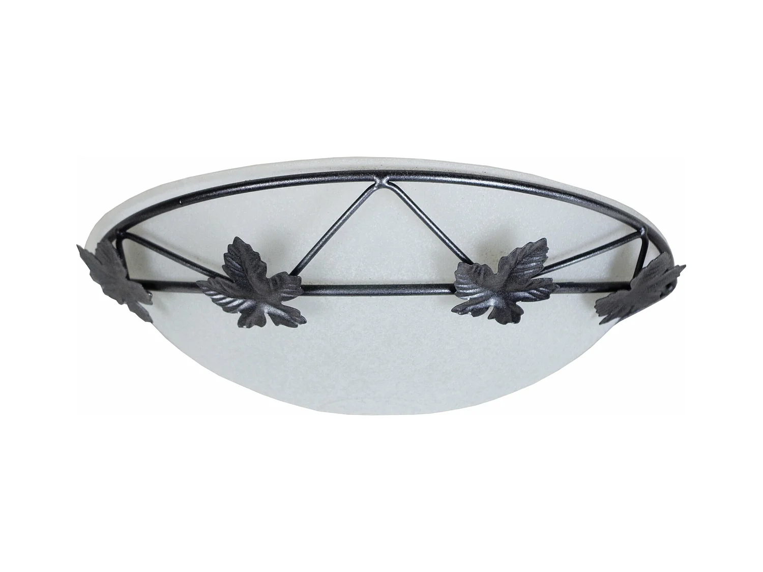Applique 19cm. verre opale